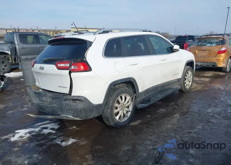 2015 Jeep Cherokee Limited from USA, damaged, VIN 1C4PJMDBXFW680395